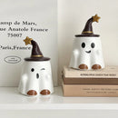 Axyaa Cute Elf Cartoon Ceramic Coffee Mug Eoster Halloween Christmas Ghost Cup