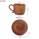 Axya Retro Ceramic Coffee Cup Set of 2