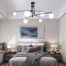 Axyaa Nordic Light Luxury Copper Chandelier for Home Lighting