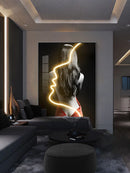 Axyaa LED Wall Light for Modern Beauty Art Decoration in Home and Hospitality Spaces