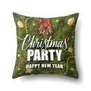 Axyaa Christmas Tree Throw Pillow Case - Festive Xmas Cushion Cover for Home Decor