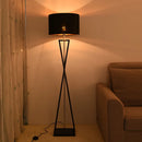 Axyaa Modern Minimalist Fabric Floor Lampshade for Home Lighting