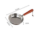 Axyaa Mini Stainless Steel Cooking Pot Pan Set