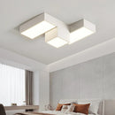 Axyaa Square LED Ceiling Light Modern Minimalist Geometry Creative Home Decor Lighting