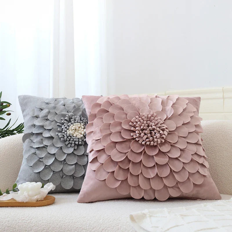 Axyaa Plush Corduroy Christmas Pillow Cover for Modern Home Decor