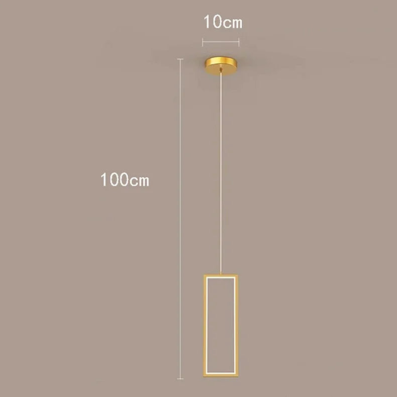 Axyaa Nordic Stair Chandelier Ceiling Light for Living and Dining Room