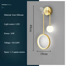 Axyaa Nordic Butterfly Wall Lamp LED Lighting for Restaurant Bedroom Home Decor
