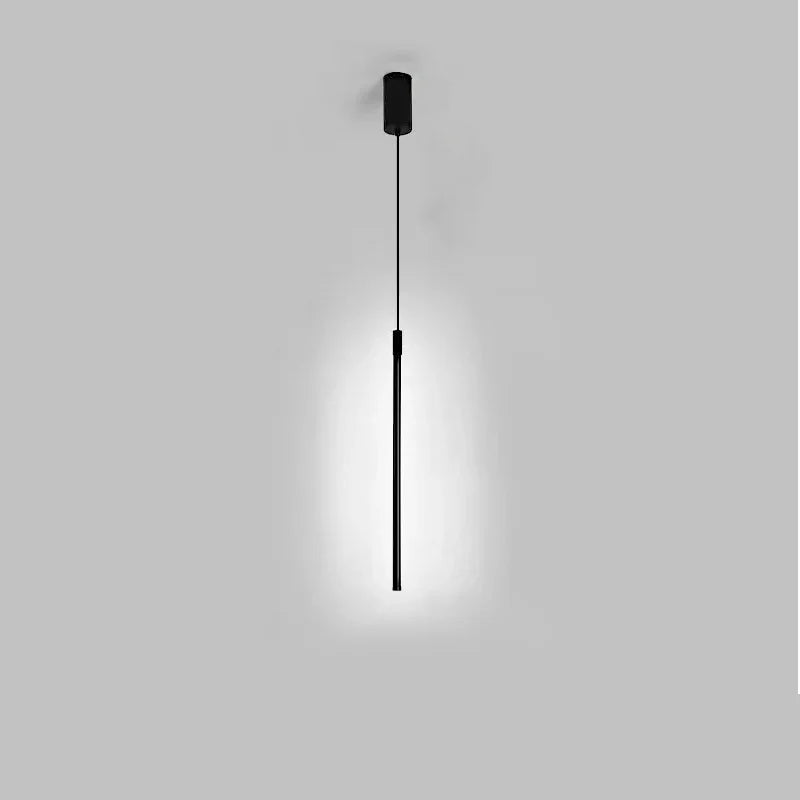 Axyaa Black Aluminum Pendant Lights for Modern Decor