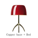 Axyaa LED Glass Desk Lamp Postmodern Design for Home Decor