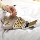 Axyaa Christmas Tree Snack Tray - Festive Tableware for Candy, Nuts, and Desserts