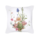 Axyaa Modern Flowers Printed Cushion Cover 45x45cm - Nordic Spring Farmhouse Decor