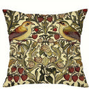Floral Owl Bird Print Pillowcase for Living Room & Bedroom Decor by Axyaa