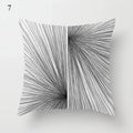 Axyaa Grey Family Pillowcase Square Cushion Cover for Home Office