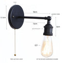 Axyaa LED Wall Lights for Bathroom Mirror Stair Bar Living Room Industrial Vintage