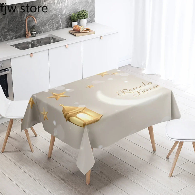 Axyaa Ramadan Kareem Mosque Theme Tablecloth