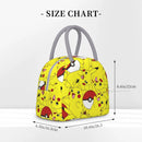 Axyaa Cartoon Pokemon Lunch Box: Large Insulated Thermal Cooler for School