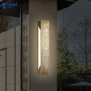 Axyaa Waterproof Copper Wall Light LED Sconce for Outdoor Porch Garden Balcony