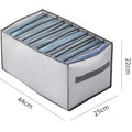 Axyaa Denim Storage Box Drawer Organizer System for Closet Clothing Cabinet