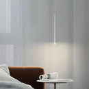 Axyaa LED Minimalist Pendant Lamp Black/White for Bedroom Living Room Coffee Shop