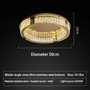 Axyaa Crystal Shell LED Ceiling Chandelier for Elegant Indoor Lighting