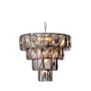 Axyaa Luxury Crystal Chandelier for Living Room & Kitchen Décor