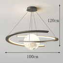 Axyaa Modern LED Pendant Chandelier Lighting for Home Decor and Dining Room