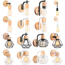 Axyaa Loft Wall Light: Industrial Bedside Sconce for Bedroom & Kitchen