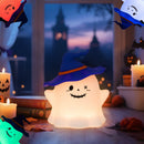 Axyaa RGB Ghost Night Light Rechargeable Lamp for Kids - Cute Halloween Desktop Decor
