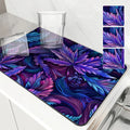 Axyaa 3D Coffee Mat: Quick Dry Kitchen Drying Mat & Bathroom Drain Pad