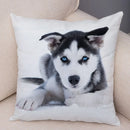 Siberian Husky Pillowcase - Axyaa Animal Cushion Cover, Decor, Cute, Dog Print