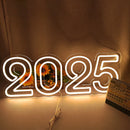 Axyaa Neon 2025 Party Lights Alphabet Sign 76cm