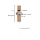 Axyaa LED Wall Lights: Mid Century Modern, Pull Chain Switch, Adjustable Angle, Living Room, Bedside Lamps