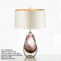 Axyaa Nordic Glaze Table Lamp Modern Art LED Desk Light