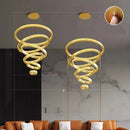 Axyaa Dining Room Crystal Chandelier Pendant Lights Ceiling Lamps Salon Fancy Indoor Lighting