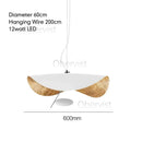 Axyaa Lotus Leaf Art LED Pendant Chandelier for Living Room & Bedroom