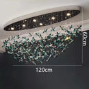 Axyaa Luxury Crystal Chandelier Pendant Light for Living & Dining Room