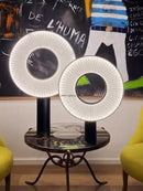 Axyaa Minimalist Pleated Floor Lamp for Living Room Bedroom Study