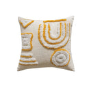 Axyaa Luxe Chenier Velvet Embroidery Pillow Cover - Nordic Style Home Living Room Decor