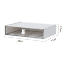 Axyaa Kawaii Stationery Storage Box with Plastic Drawers for Office Desk Organization