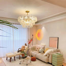 Axyaa Crystal Chandelier: French-style Light Luxury for Modern Living Room, Dining Room & Hall