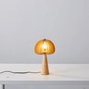 Axyaa Japanese Pumpkin Wooden Floor Lamp LED Lighting for Home Decor