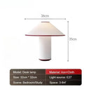 Axyaa Mushroom LED Desk Lamp - Nordic Minimalist Bedroom and Living Room Lighting