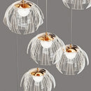 Axyaa Modern LED Pendant Light Chandeliers for Home Decor and Indoor Lighting