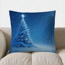 Winter Tree Pillow Cover - Axyaa Branded Cushion Cover for Sofa, Bedroom, Car