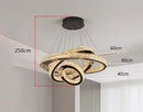 Axyaa Modern LED Pendant Chandeliers for Living & Dining Room Lighting