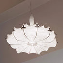 Axyaa Airship Silk Nordic Chandelier for Bedroom, Living Room, Dining Room - LED