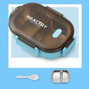 Axyaa Stainless Steel Bento Box 900ML - High Capacity Sealed Food Container