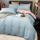Axyaa 100% Cotton Bedding Set: Duvet Cover, Sheet, Pillowcases. Various Sizes Available.