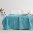 Axyaa Floral Print Lightweight Summer Quilt with Ultra-Fine Fiber Filling