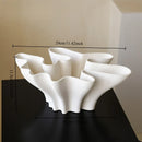 Axyaa Abstract Art Ceramic Hydroponic Vase for Advanced Decor